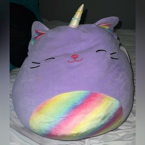Squishmallow light purple unicorn